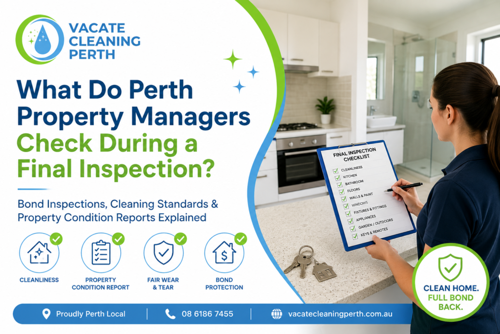 What Do Perth Property Managers Check During a Final Inspection?
