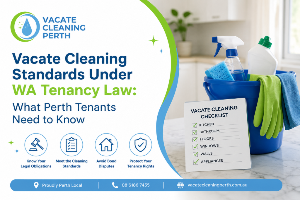Vacate Cleaning Standards Under WA Tenancy Law