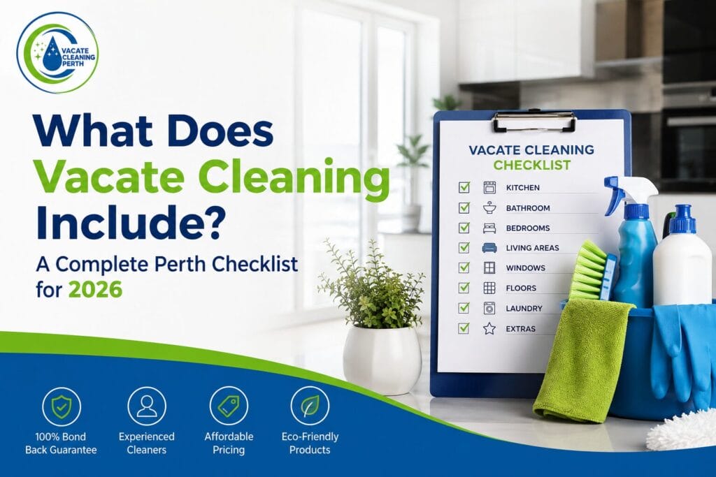 Vacate Cleaning Perth 2026 Checklist